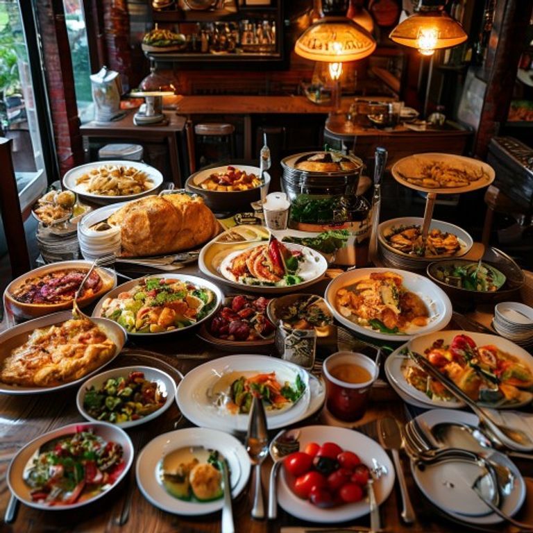 Breakfast, Lunch, and Dinner